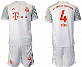 2020-21 Bayern Munich 4 SULE Away Soccer Jersey,baseball caps,new era cap wholesale,wholesale hats